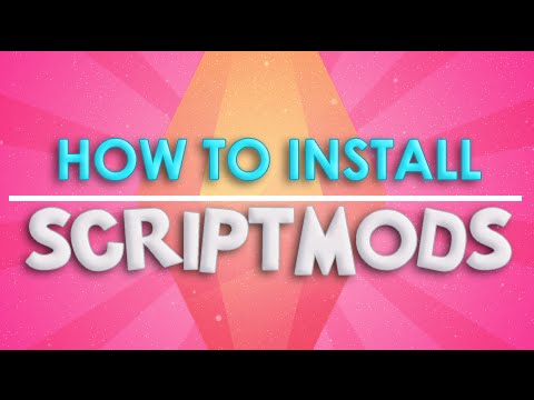 how to enable script mods sims 4